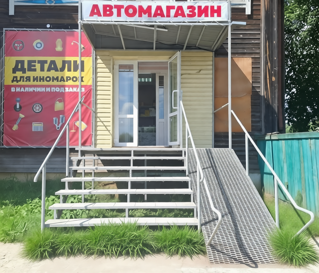 Магазин автозапчастей в Колпашево